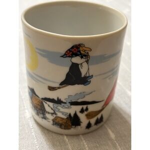 Vintage Takahashi San Francisco Kitchen Witch Coffee Mug 3 Witches Good Luck